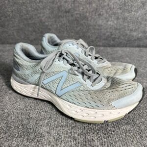 New Balance Women's Running Shoes Light Blue Lace Up Athletic Sneakers Size 9